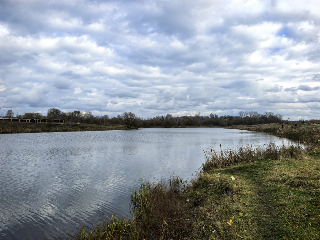 река Чехловка в селе Каменка