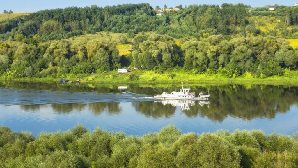 река Ока Тульская область